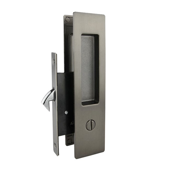 Coomera Series Sliding Door Privacy Set - Gunmetal Finish