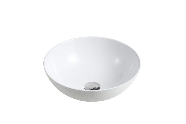 Dove Counter Top Vanity Basin - White