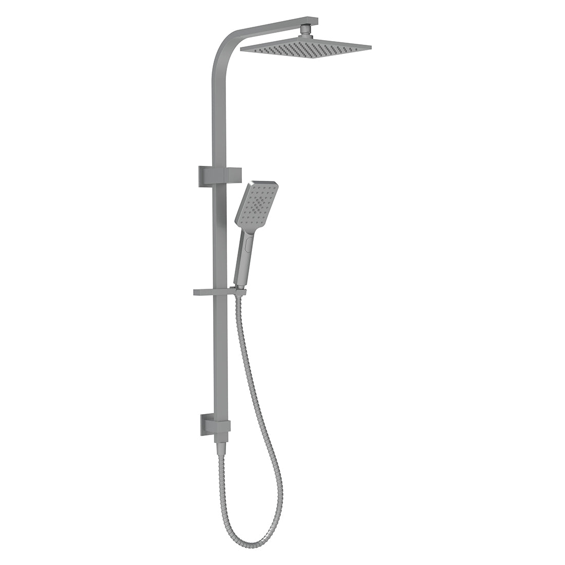Coomera Combo Shower Set Gunmetal The Tapware Outlet