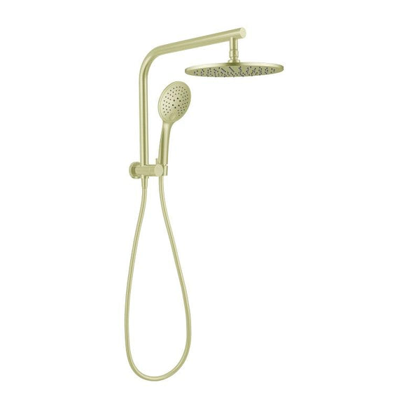 Solange 2 in 1 Combo Shower Set - Brushed Gold