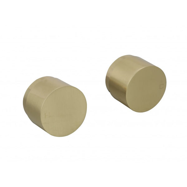 Tania 1/4 Turn Wall Top Assembles - Brushed Gold