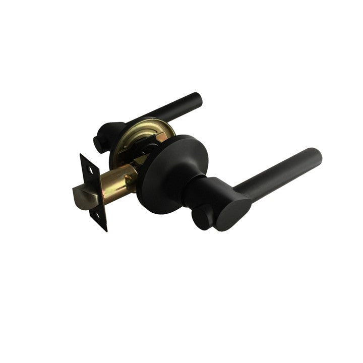 Piper Series Passage Handle Set (2333MB) Matt Black Finish The