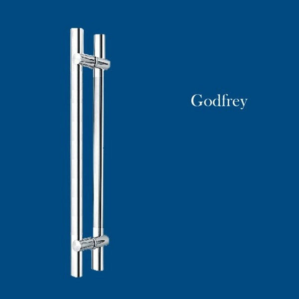 “Godfrey" Entry Door Pull handle (Pair) 800mm The Tapware Outlet