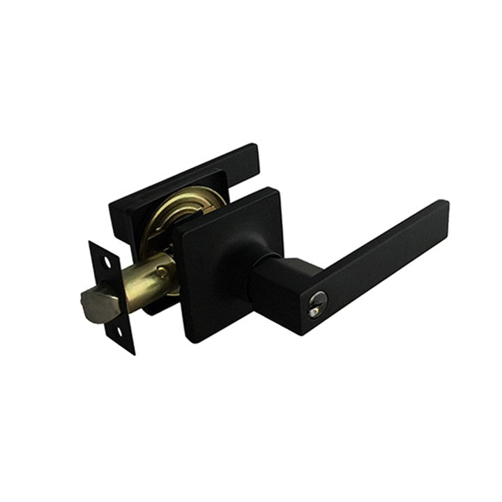 Wilson Series Entrance Lock Set (2444MB) - Matte Black Finish – The ...