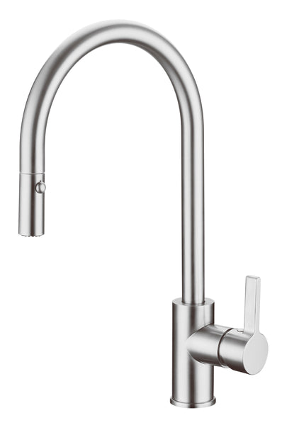 Ocean Deluxe Pull Out Kitchen Sink Mixer - Chrome