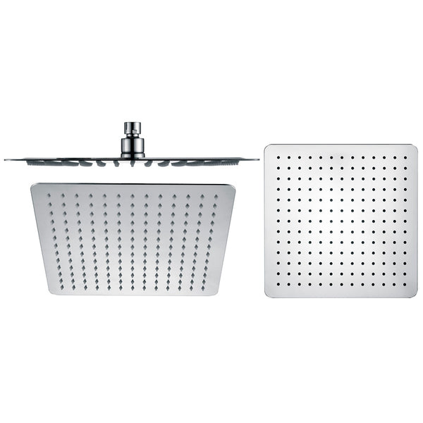 Square 304 Stainless Steel Shower Head 300mm - Chrome