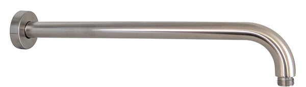 Round Horizontal Shower Arm - Brushed Nickel