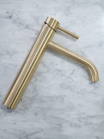 Pacifica Basin Mixer Tall - Brushed Gold
